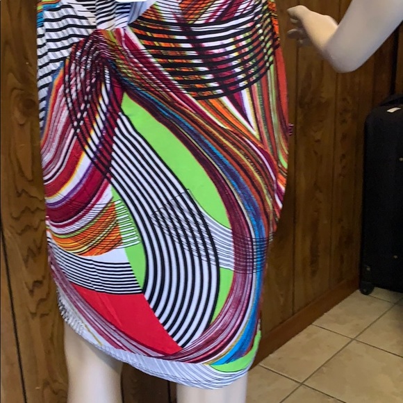 African Print Beautiful mini Dress - Picture 6 of 6